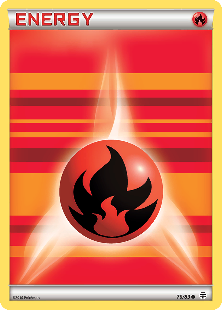 Fire Energy (76/83) [XY: Generations] | Exor Games Summserside