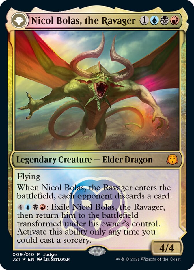 Nicol Bolas, the Ravager [Judge Gift Cards 2021] | Exor Games Summserside