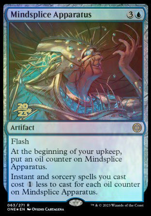 Mindsplice Apparatus [Phyrexia: All Will Be One Prerelease Promos] | Exor Games Summserside