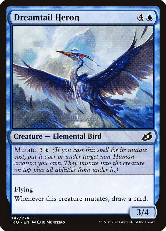 Dreamtail Heron [Ikoria: Lair of Behemoths] | Exor Games Summserside