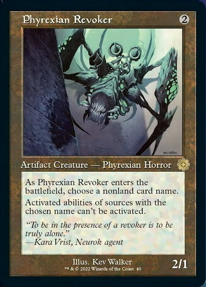 Phyrexian Revoker (Retro) [The Brothers' War Retro Artifacts] | Exor Games Summserside