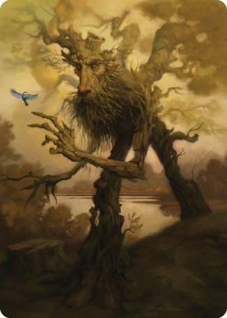 Treefolk Token Art Card [The Lord of the Rings: Tales of Middle-earth Art Series] | Exor Games Summserside