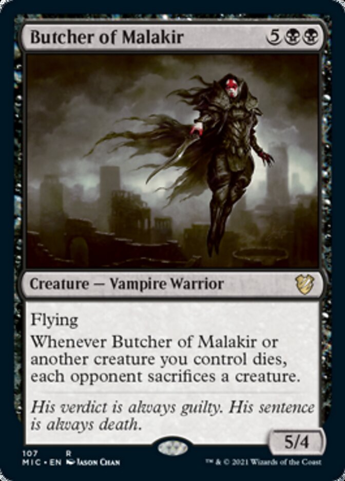 Butcher of Malakir [Innistrad: Midnight Hunt Commander] | Exor Games Summserside