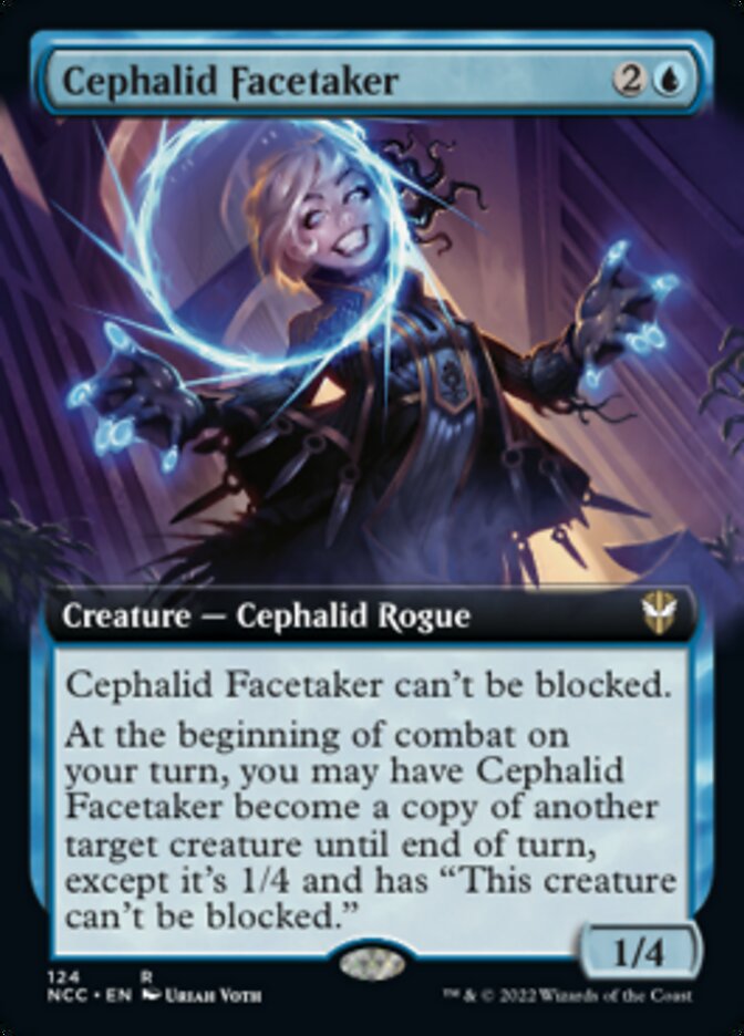 Cephalid Facetaker (Extended Art) [Streets of New Capenna Commander] | Exor Games Summserside