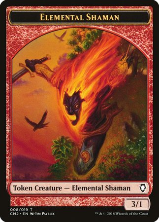 Elemental Shaman Token [Commander Anthology Volume II Tokens] | Exor Games Summserside