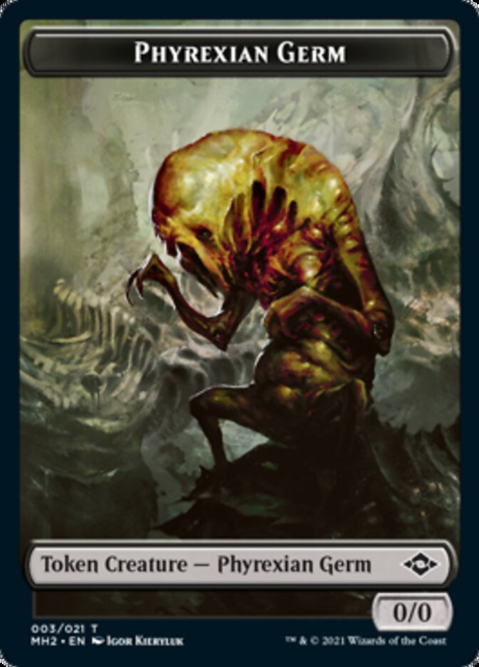 Phyrexian Germ Token // Squirrel Token [Modern Horizons 2 Tokens] | Exor Games Summserside