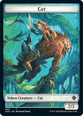 Insect // Cat Double-Sided Token [Starter Commander Decks] | Exor Games Summserside