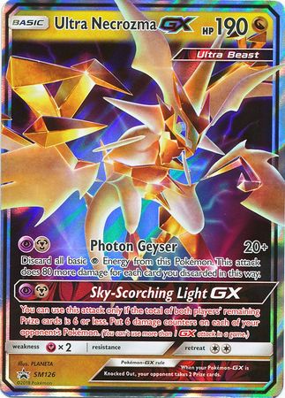 Ultra Necrozma GX (SM126) (Jumbo Card) [Sun & Moon: Black Star Promos] | Exor Games Summserside