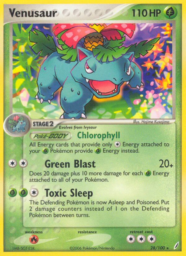 Venusaur (28/100) (Theme Deck Exclusive) [EX: Crystal Guardians] | Exor Games Summserside