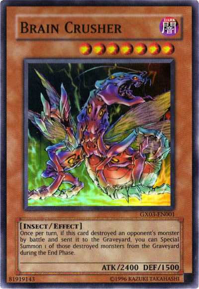 Brain Crusher [GX03-EN001] Super Rare | Exor Games Summserside