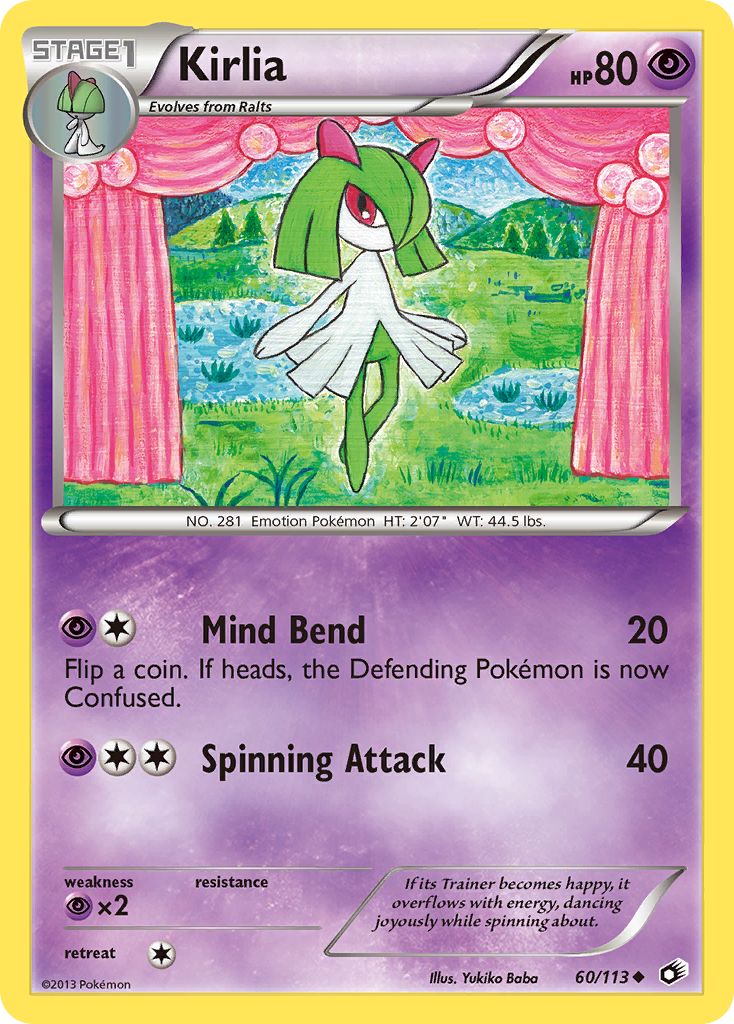 Kirlia (60/113) [Black & White: Legendary Treasures] | Exor Games Summserside