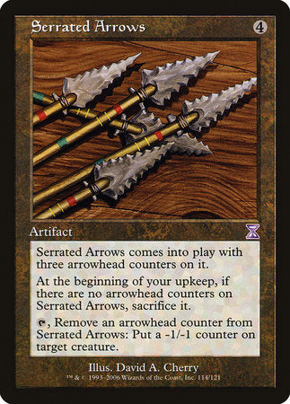 Serrated Arrows [Time Spiral Timeshifted] | Exor Games Summserside