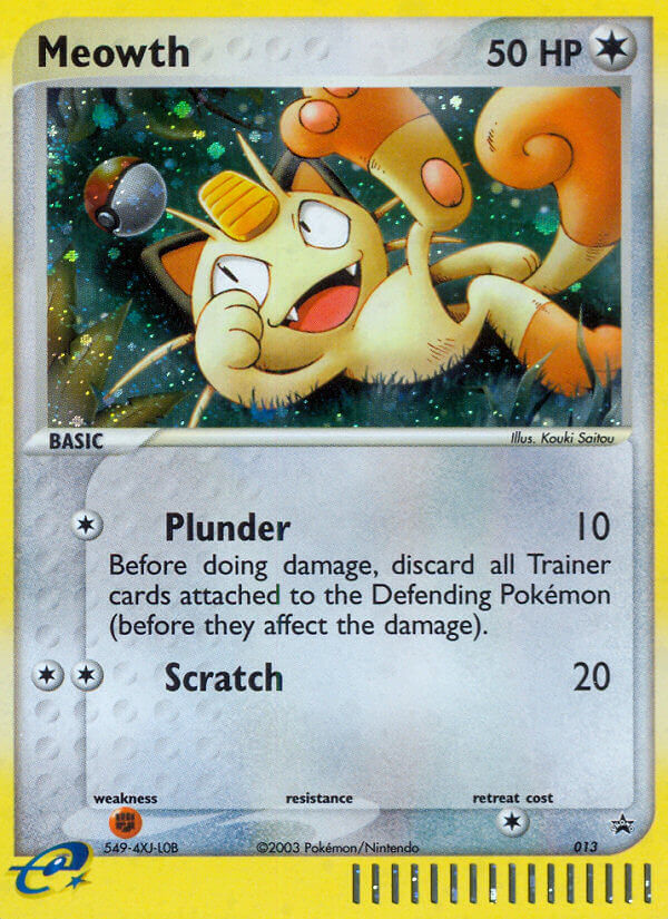 Meowth (013) [Nintendo: Black Star Promos] | Exor Games Summserside