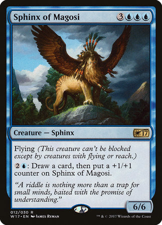 Sphinx of Magosi [Welcome Deck 2017] | Exor Games Summserside