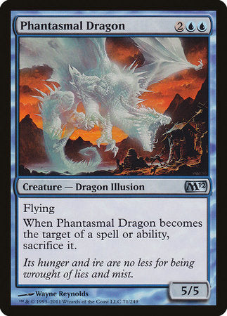 Phantasmal Dragon [Magic 2012] | Exor Games Summserside