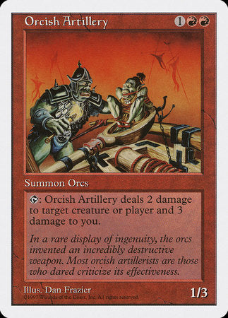 Orcish Artillery [Fifth Edition] | Exor Games Summserside