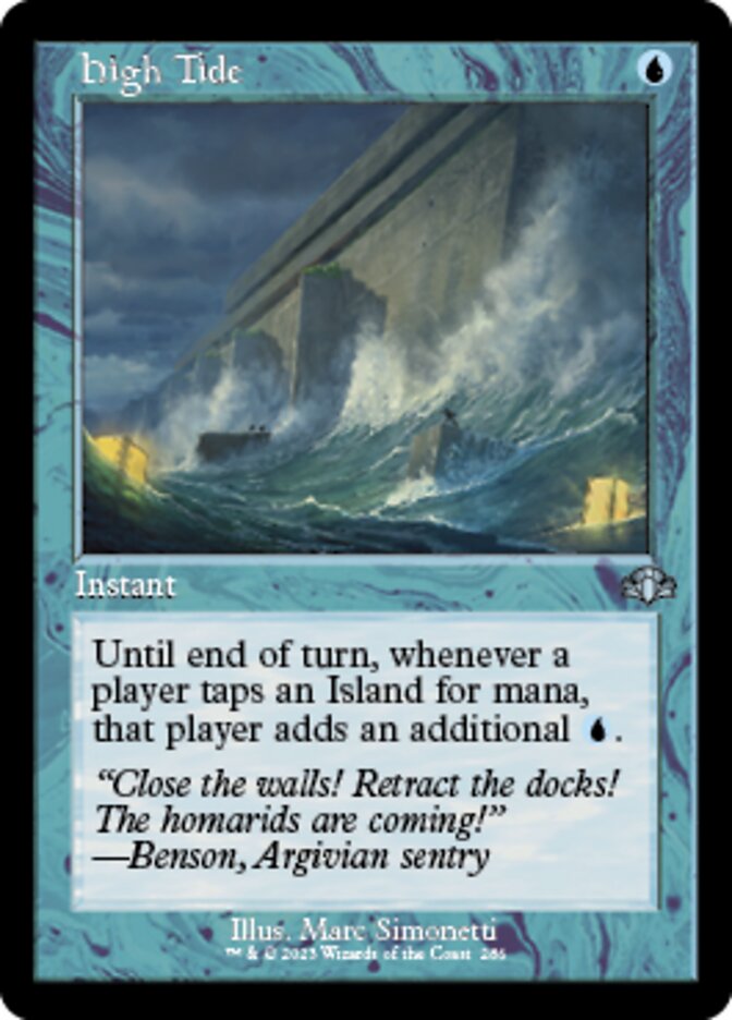 High Tide (Retro) [Dominaria Remastered] | Exor Games Summserside