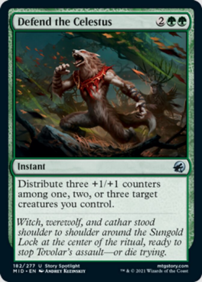 Defend the Celestus [Innistrad: Midnight Hunt] | Exor Games Summserside