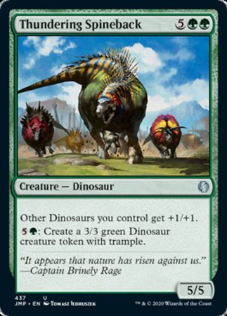 Thundering Spineback [Jumpstart] | Exor Games Summserside
