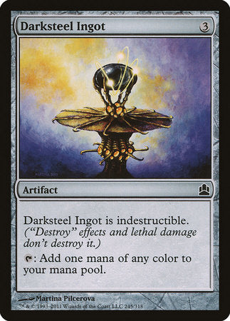 Darksteel Ingot [Commander 2011] | Exor Games Summserside