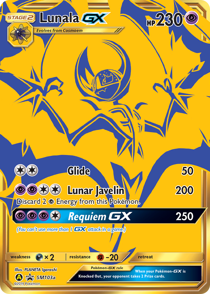 Lunala GX (SM103a) [Sun & Moon: Black Star Promos] | Exor Games Summserside