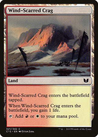 Wind-Scarred Crag [Commander 2015] | Exor Games Summserside