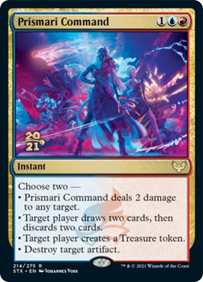 Prismari Command [Strixhaven: School of Mages Prerelease Promos] | Exor Games Summserside