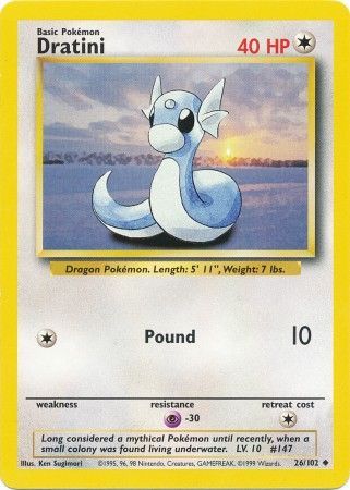 Dratini (26/102) [Base Set Unlimited] | Exor Games Summserside