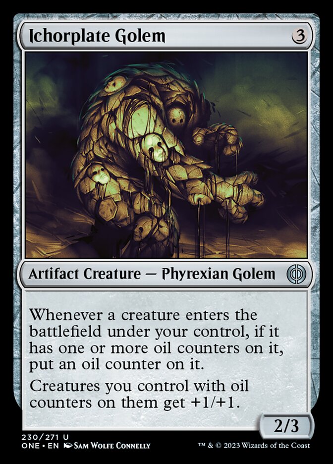 Ichorplate Golem [Phyrexia: All Will Be One] | Exor Games Summserside