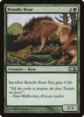 Brindle Boar [Magic 2014] | Exor Games Summserside