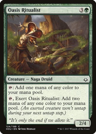 Oasis Ritualist [Hour of Devastation] | Exor Games Summserside