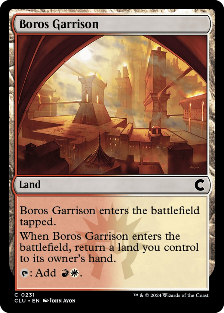 Boros Garrison [Ravnica: Clue Edition] | Exor Games Summserside