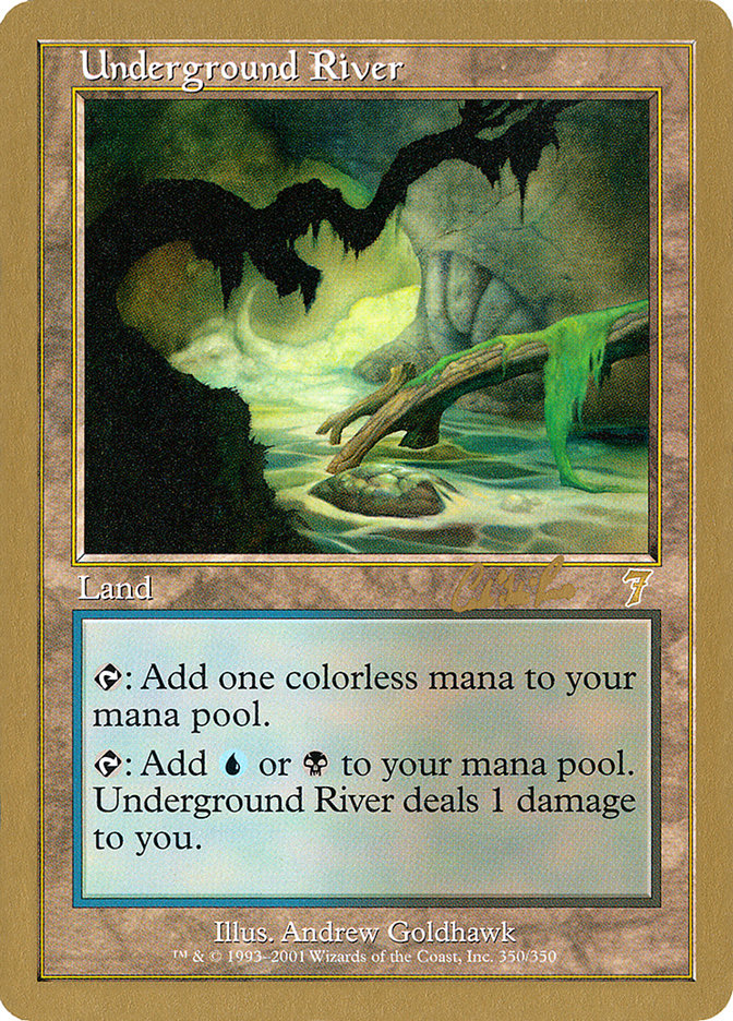 Underground River (Carlos Romao) [World Championship Decks 2002] | Exor Games Summserside