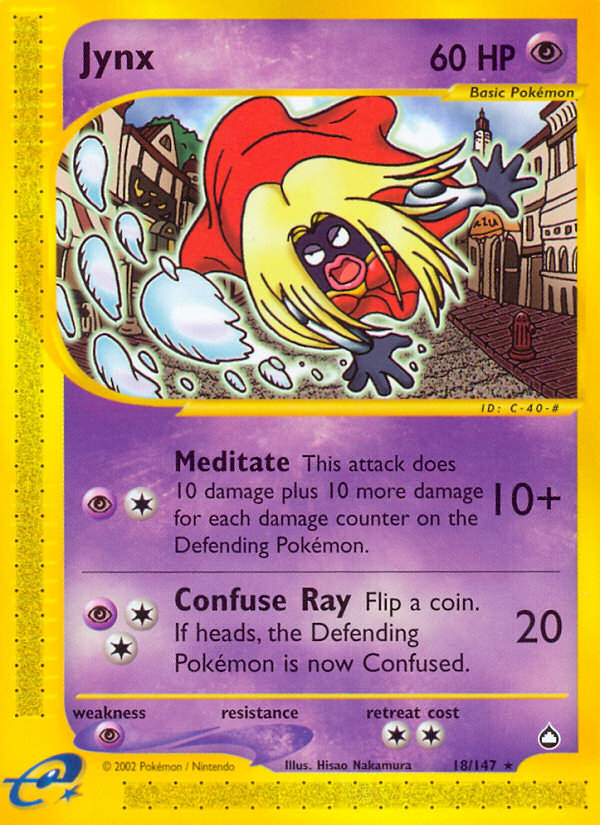 Jynx (18/147) [Aquapolis] | Exor Games Summserside