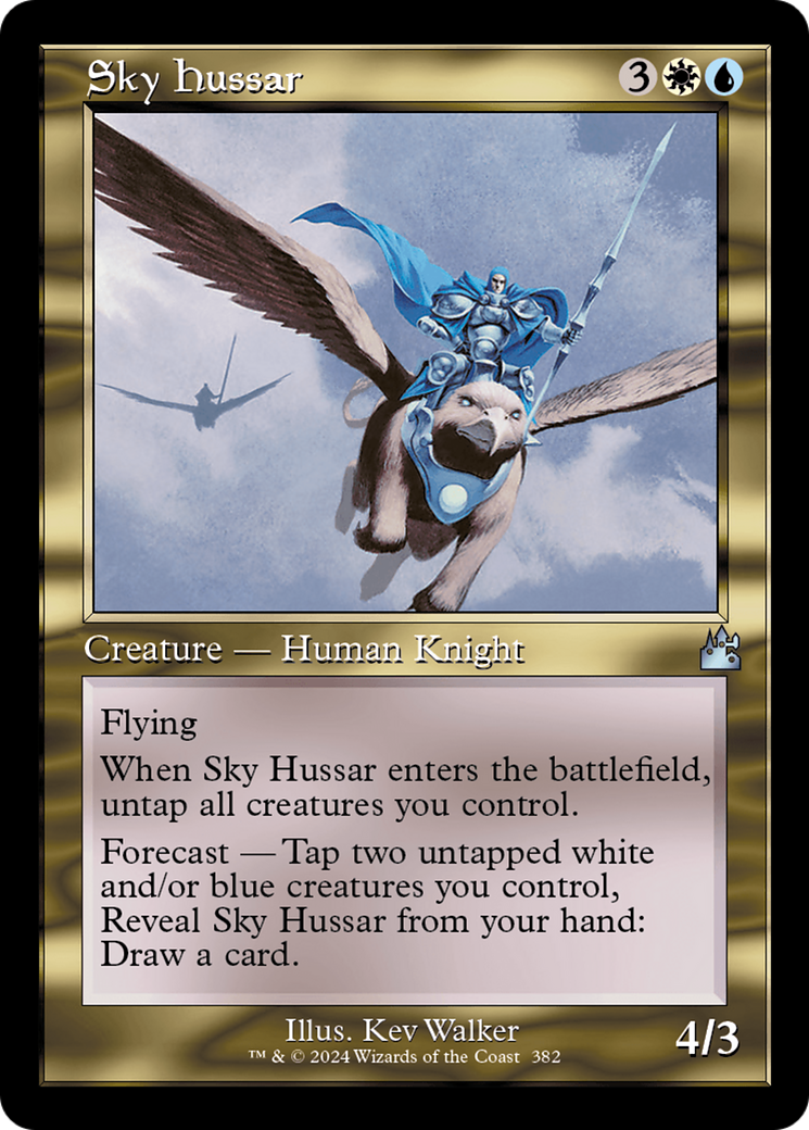 Sky Hussar (Retro Frame) [Ravnica Remastered] | Exor Games Summserside