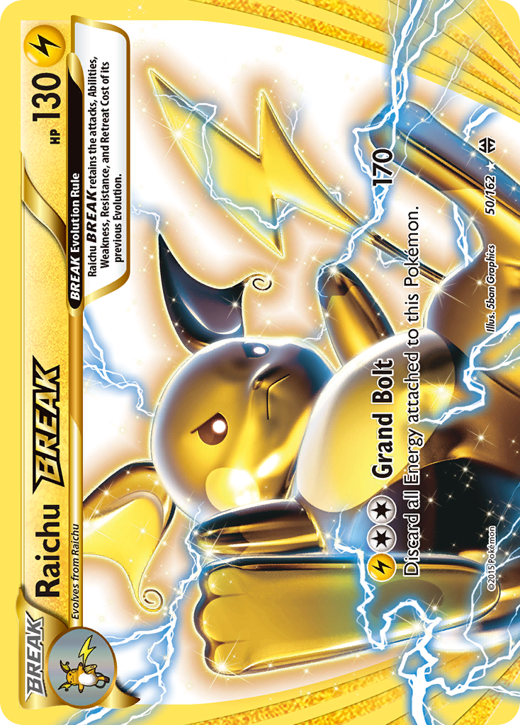 Raichu BREAK (50/162) [XY: BREAKthrough] | Exor Games Summserside