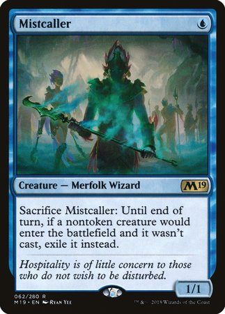 Mistcaller [Core Set 2019] | Exor Games Summserside