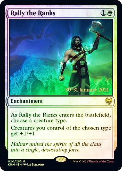 Rally the Ranks  [Kaldheim Prerelease Promos] | Exor Games Summserside