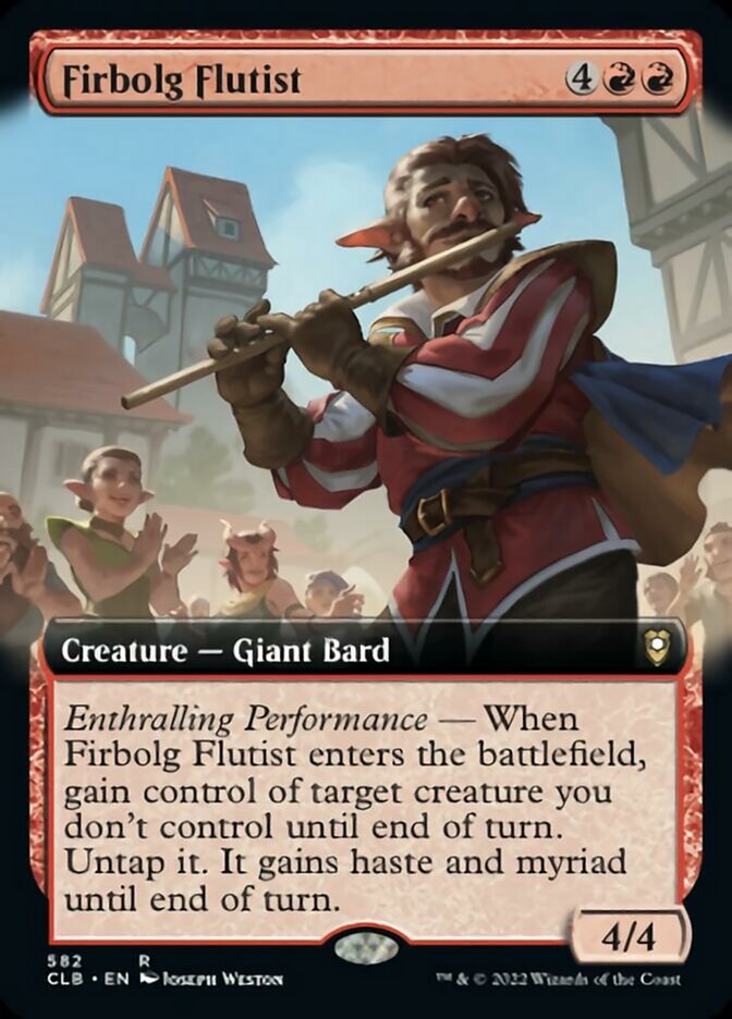 Firbolg Flutist (Extended Art) [Commander Legends: Battle for Baldur's Gate] | Exor Games Summserside