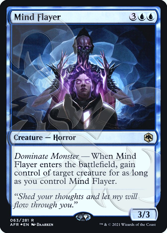 Mind Flayer (Ampersand Promo) [Dungeons & Dragons: Adventures in the Forgotten Realms Promos] | Exor Games Summserside