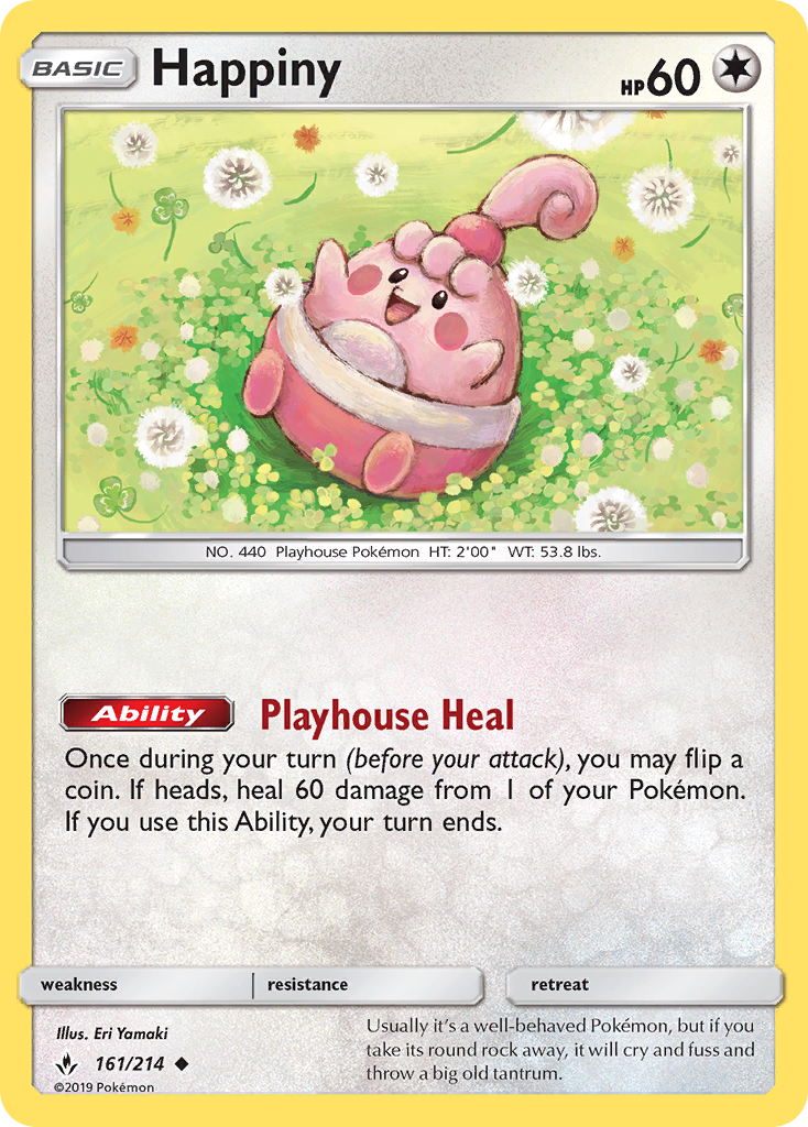Happiny (161/214) [Sun & Moon: Unbroken Bonds] | Exor Games Summserside