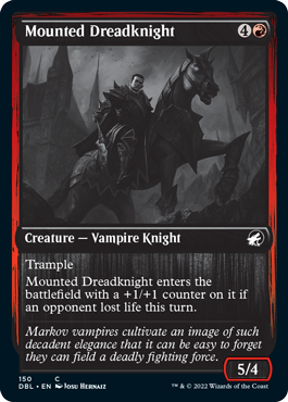 Mounted Dreadknight [Innistrad: Double Feature] | Exor Games Summserside