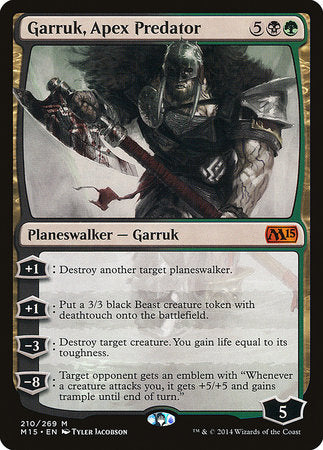 Garruk, Apex Predator [Magic 2015] | Exor Games Summserside