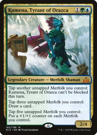 Kumena, Tyrant of Orazca [Rivals of Ixalan] | Exor Games Summserside