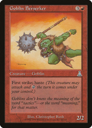 Goblin Berserker [Urza's Destiny] | Exor Games Summserside