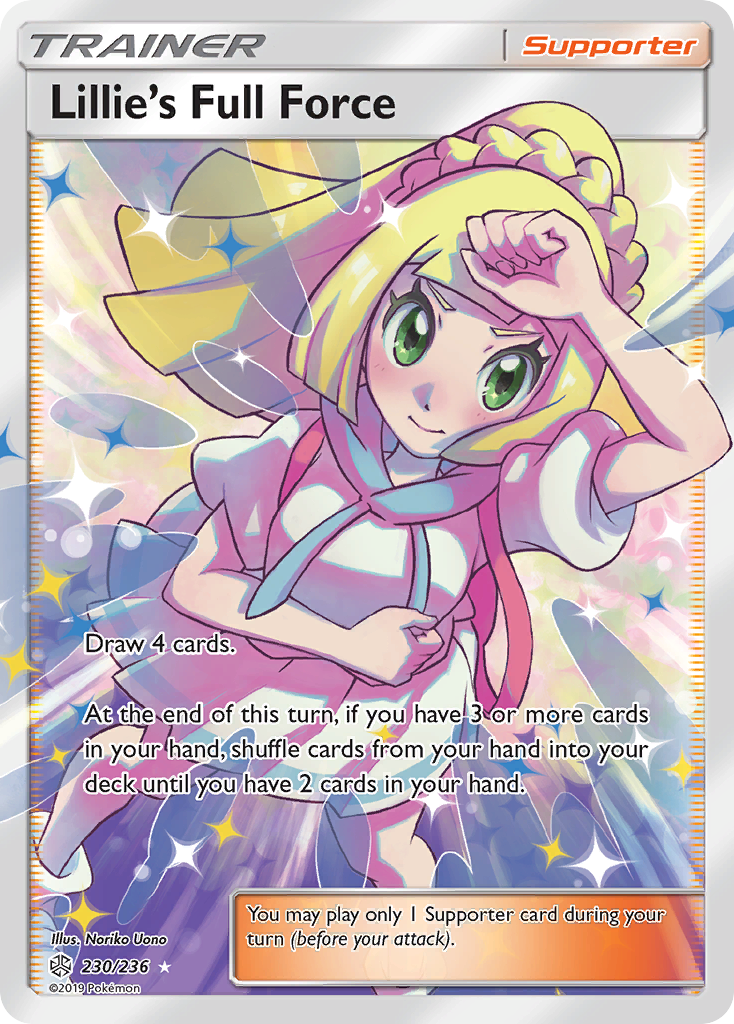 Lillie's Full Force (230/236) [Sun & Moon: Cosmic Eclipse] | Exor Games Summserside