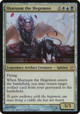 Sharuum the Hegemon (Commander 2013) [Commander 2013 Oversized] | Exor Games Summserside