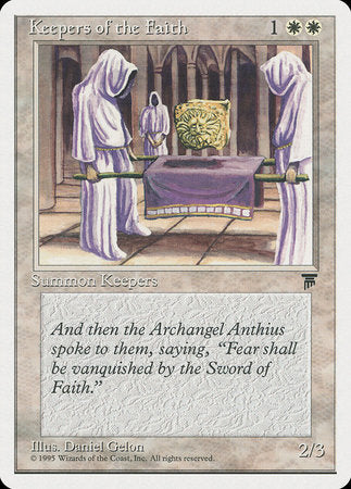 Keepers of the Faith [Chronicles] | Exor Games Summserside