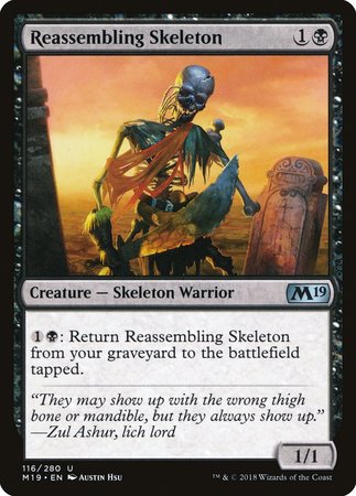 Reassembling Skeleton [Core Set 2019] | Exor Games Summserside