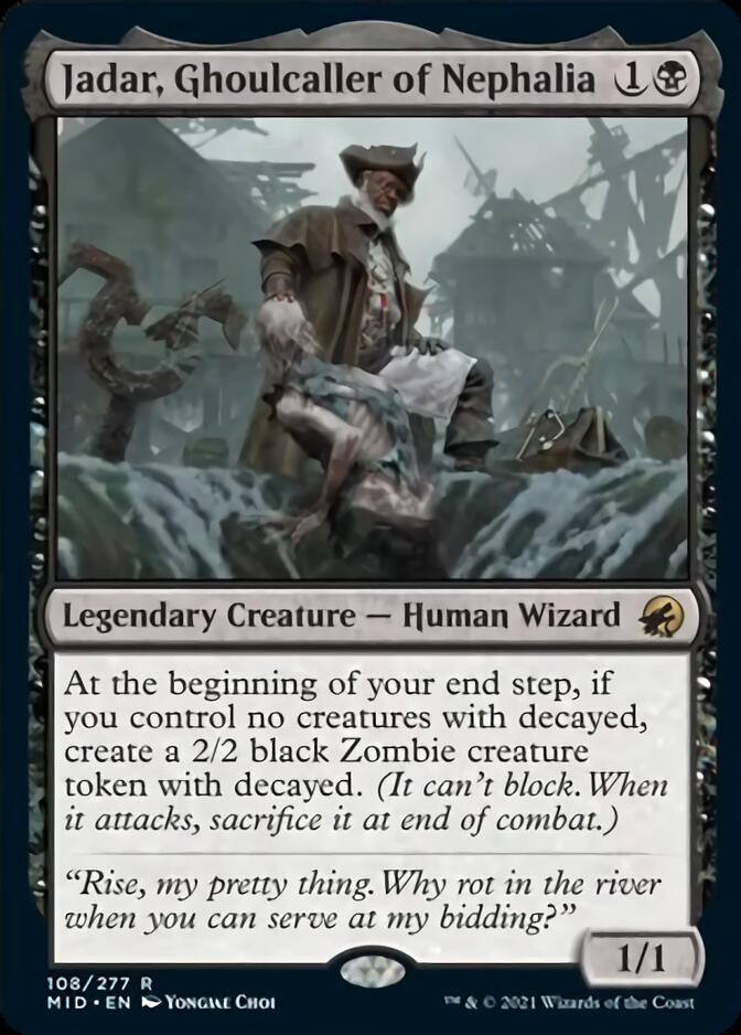 Jadar, Ghoulcaller of Nephalia [Innistrad: Midnight Hunt] | Exor Games Summserside